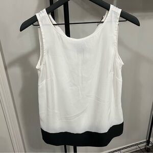 Loft tie back blouse size small